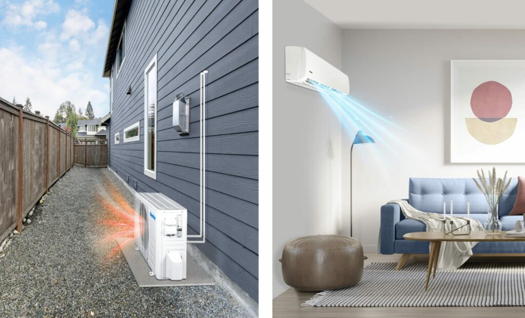 Utah ductless hvac system install